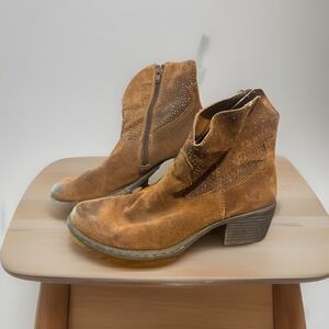 Womens‎ BOC Boot Leather Cowgirl Sparkles Size 8